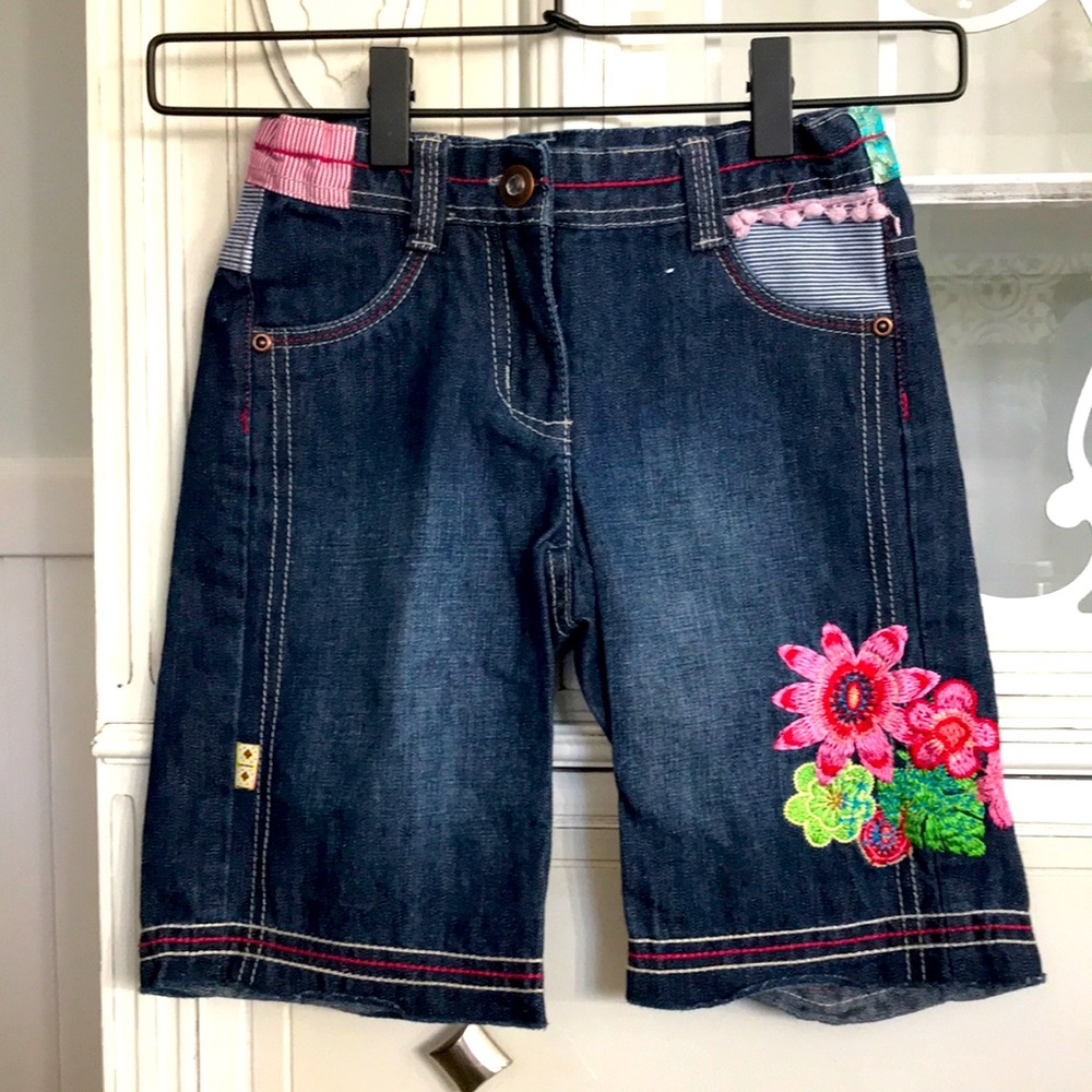 Girls Naartjie jeans shorts size 7 XL